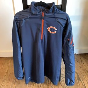 Nike Chicago Bears DRI-FIT 1/4 Zip - Medium